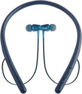 Bluetooth Headphones Wireless Neckband Bluetooth 5.0 Headset with 20 H Playtime, 10 Mm Drivers, Magnetic Earbuds, Crystal-Clear Voice and Noise Cancelling Mic, Sweatproof and Lightweight (Blue)