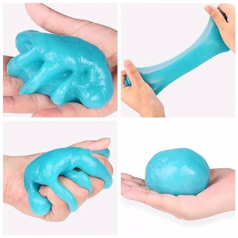 Ultimate Car Cleaning Gel Slime - Magic Mud for Dust Removal in Auto Interiors & Keyboards