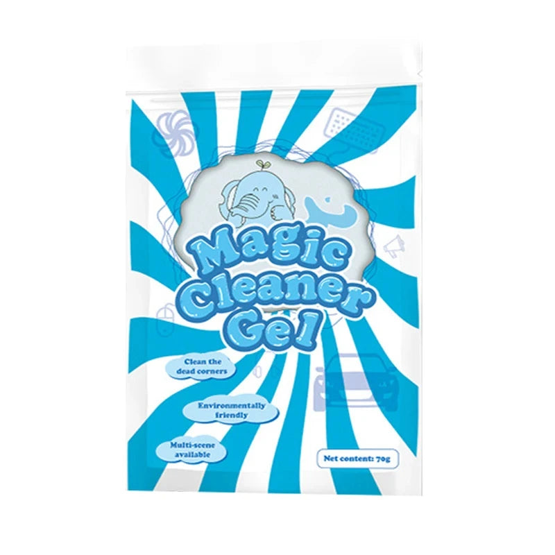 Ultimate Car Cleaning Gel Slime - Magic Mud for Dust Removal in Auto Interiors & Keyboards