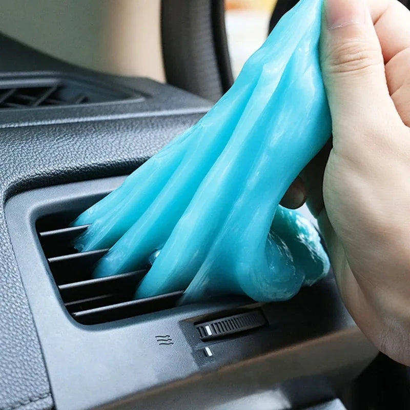 Ultimate Car Cleaning Gel Slime - Magic Mud for Dust Removal in Auto Interiors & Keyboards