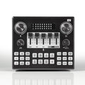 Audio Mixer, Multiple Sound Pads & Effects for Vlogging, Black